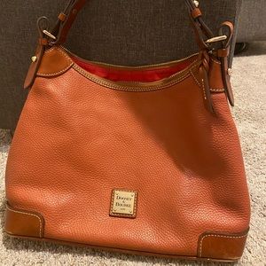 Dooney & Bourke caramel shoulder bag